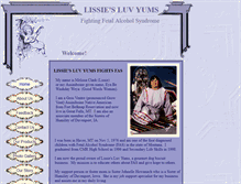 Tablet Screenshot of lissiesluvyums.com